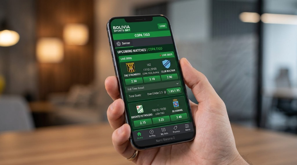 Mercados de Copa Tigo abiertos en el sportsbook de MetaBet Bolivia